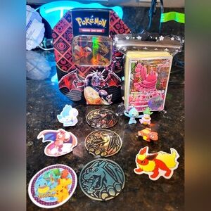 Pokemon Small Starter Tin (READ DESCRIPTION FOR ITEMS INSIDE)